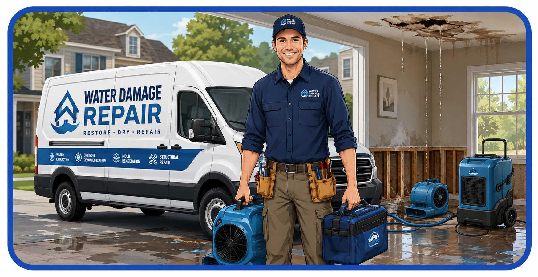 Professional Water Damage Repair Service